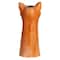 Hello Honey® 11" Orange Hand-Painted Decorative Stoneware Fox Vase